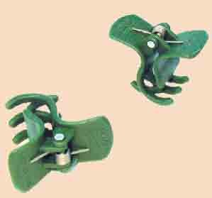 Cymbidium Plant Clips, Large Green, 1 Dozen