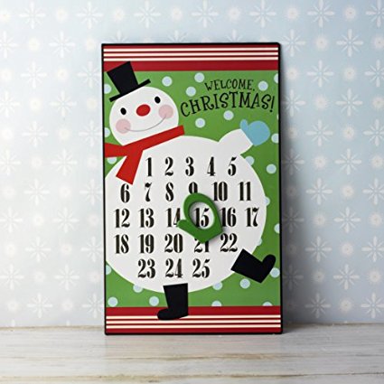 Hallmark Magnetic Snowman Countdown Calendar