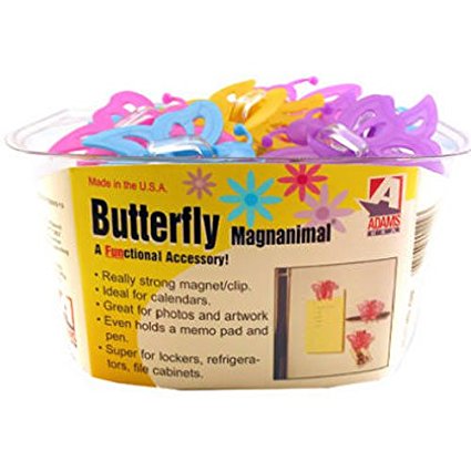 Adams Mfg. Co 1320-53-3848 Butterfly Magnet Clip