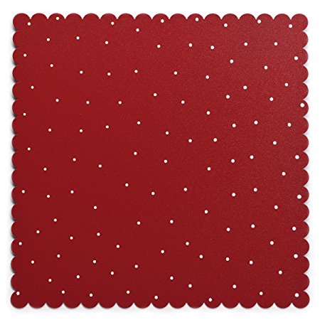 Embellish Your Story Red w/White Dots Magnetic Memo Board Small - Embellish Your Story Roeda 14256-EMB