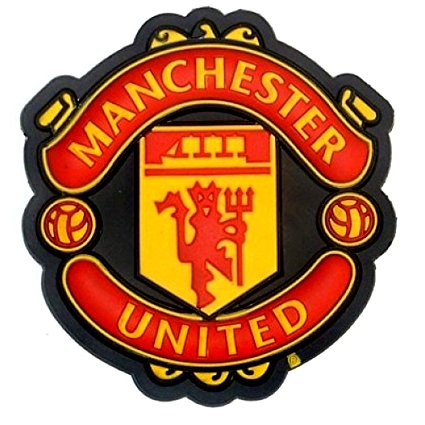 Manchester United Football Club Official Soccer Gift 3D PVC Crest Fridge Magnet