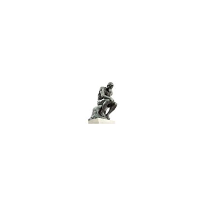 Paper House Productions M-0396E Die Cut Refrigerator Magnet, The Thinker (6-Pack)