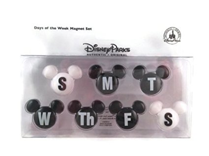 Disney Mickey Mouse Days of the Week Magnet Set - Disney Parks