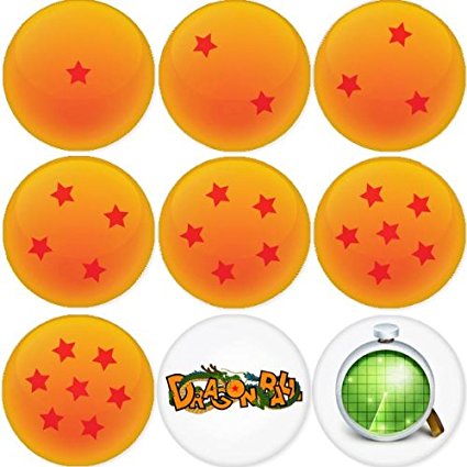 DRAGON BALL round badges 1.75