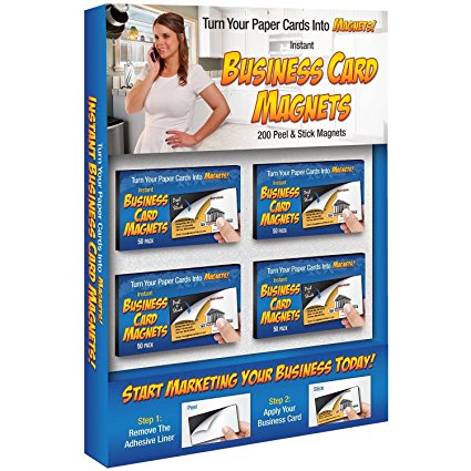 Instant Business Card Magnets - 200 pk.